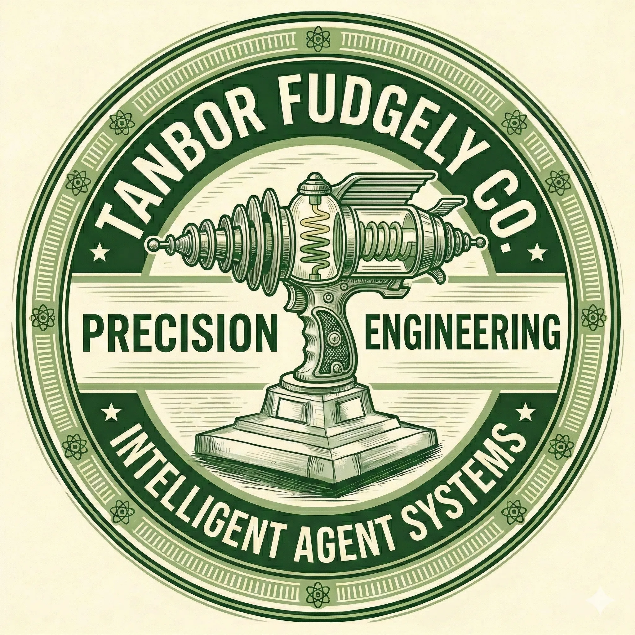 Tanbor Fudgely Co Logo
